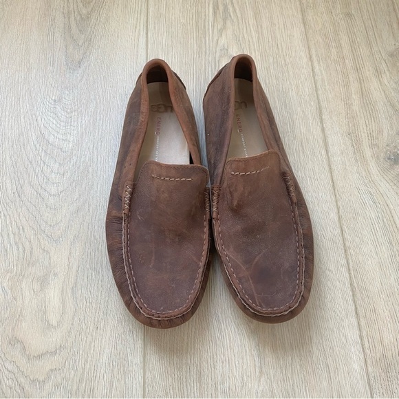 UGG ENERG Henrick leather driving slip on loafers size 11.5 EUC - Picture 1 of 5